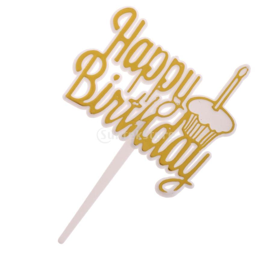 約12個 ケーキトッパー  happy birthday 誕生日 ケーキ トッピング ホームパーティ ケーキカップ ケーキの装飾｜stk-shop｜07