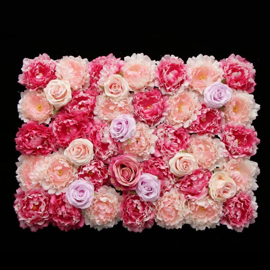 人工花 壁パネル 壁掛け バラの花 造花 ローズ フラワー ウォールパネル ウェディング 背景装飾 全７タイプ選べる ローズレッド 68 X 50 X 6cm Stkショップ 通販 Yahoo ショッピング