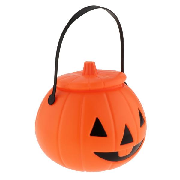ハロウィン 面白いカボチャ バケツジャー ポット キャンディーホルダー