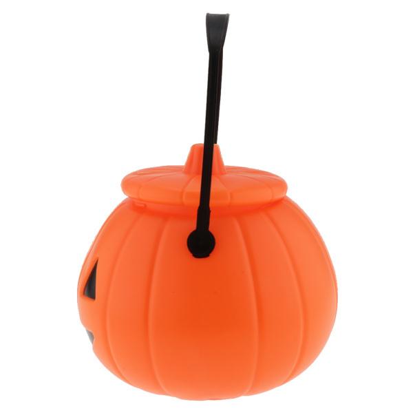 ハロウィン 面白いカボチャ バケツジャー ポット キャンディーホルダー