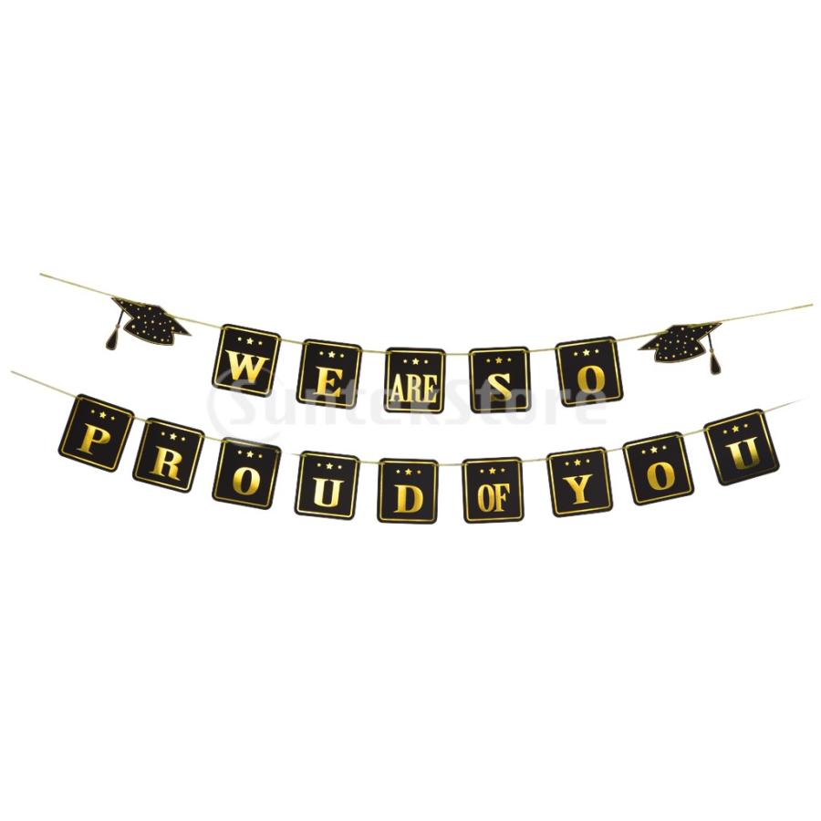 パーティーバナー 卒業式 写真プロップ 英語 ガーランド 部屋装飾 写真小道具 Stkショップ 通販 Yahoo ショッピング