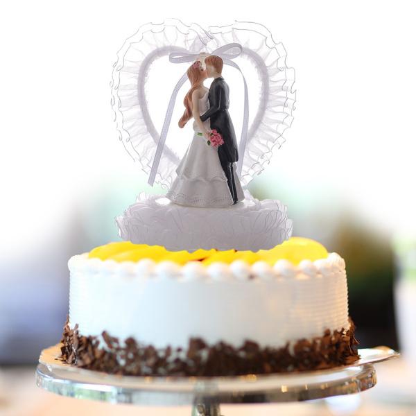 結婚式のカップルの置物ケーキトッパーの装飾ロマンチックな記念品ギフトクリスタルラブスモール｜stk-shop｜06