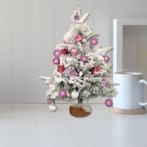 人工クリスマスツリーの装飾品クリスマスホリデー小道具パーティー紫色のための松の木｜stk-shop｜05