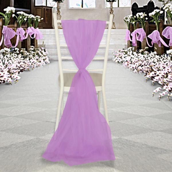 結婚式のチュール ロール カーテン椅子サッシ DIY パーティー センター ピース椅子ライト