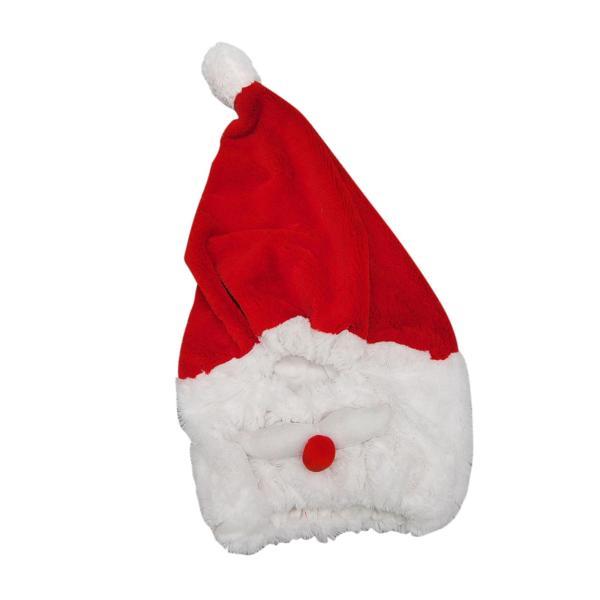 サンタオートバイヘルメットカバー、面白いヘルメットカバー