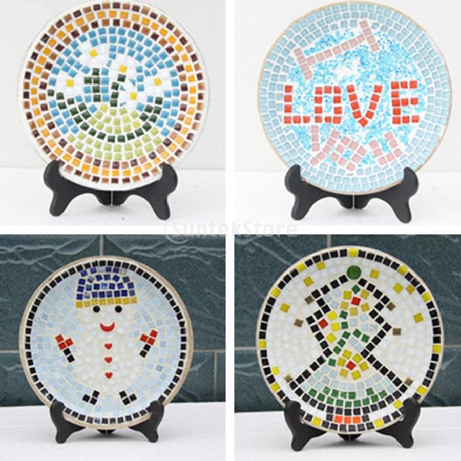 約150個 セット カラフル アート DIY 工芸品 ガラス モザイク