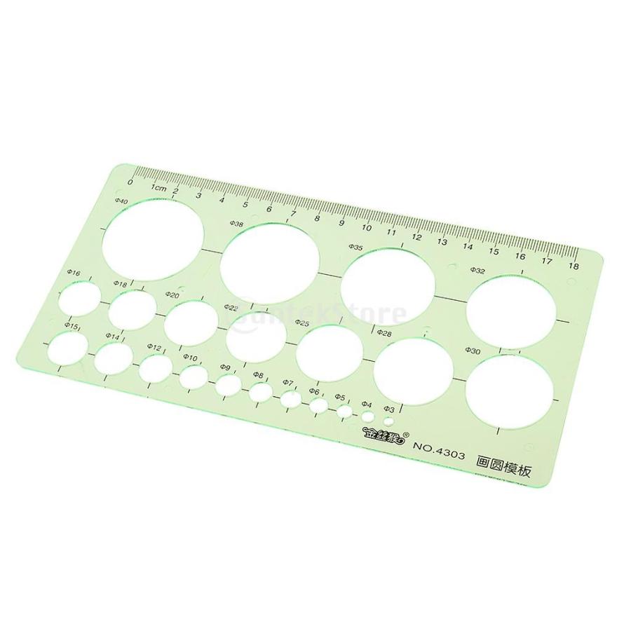 プラスチック製 製図用 丸い円 テンプレート 図面テンプレート 定規 Stkショップ 通販 Yahoo ショッピング