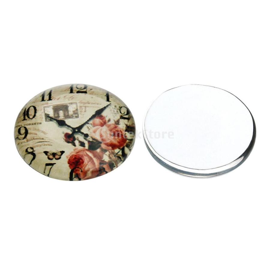 約個入り 時計のデザイン ガラス フラット 手作り 手芸 材料 可愛い 全6サイズ選ぶ 10mm Stkショップ 通販 Yahoo ショッピング