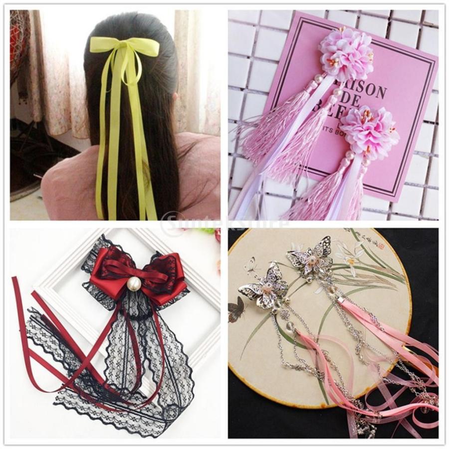 両面サテン リボン DIY素材 ヘアアクセサリーリボン 縫製用具 手芸