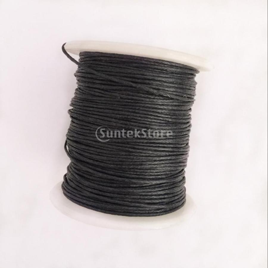 コード糸 ワックスコットンコード 糸 ビーズロープ 裁縫材料 4巻き入り 1mm 3セット選べ - セット1＃｜stk-shop｜02