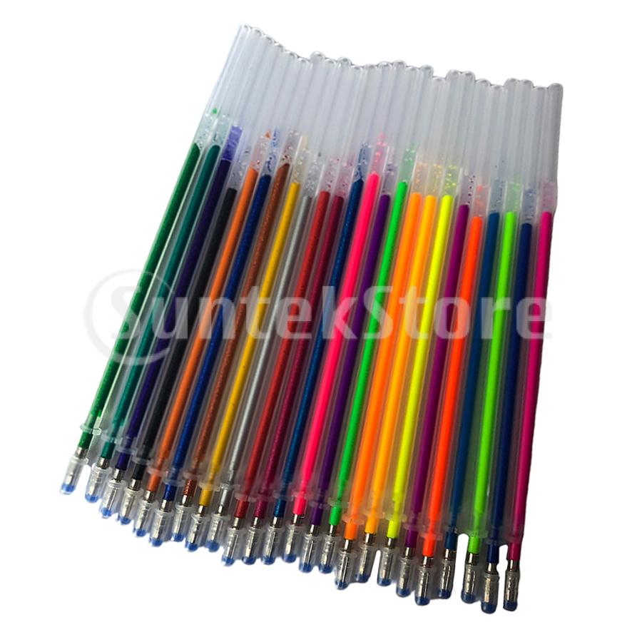替芯 ボールペン キラキラ ジェルペン詰替 ペン 油性ボールペン ゲルペン 24色 Stkショップ 通販 Yahoo ショッピング