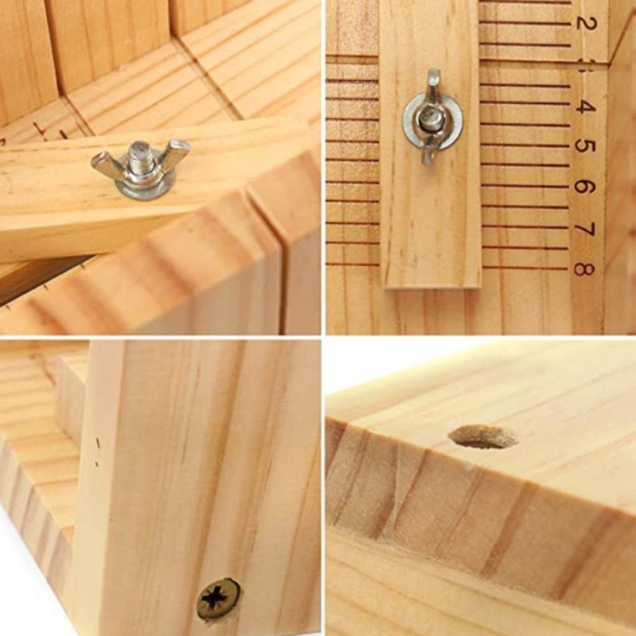 ソープカッター 木製 石鹸型カッター 手作り石けんカッター 石鹸作り