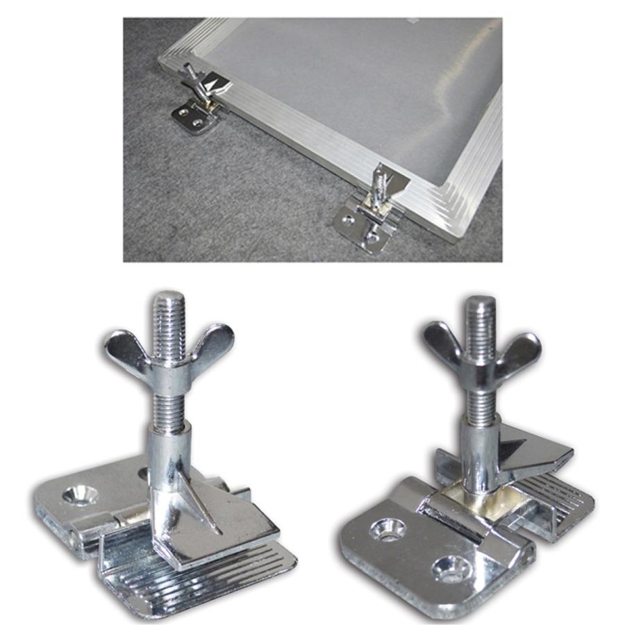 1ペアバタフライフレームヒンジクランプ耐久性のあるDIYシルク