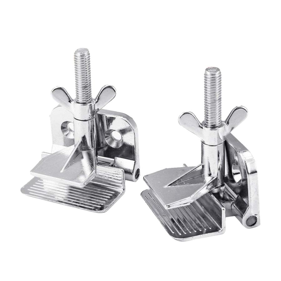 1ペアバタフライフレームヒンジクランプ耐久性のあるDIYシルク