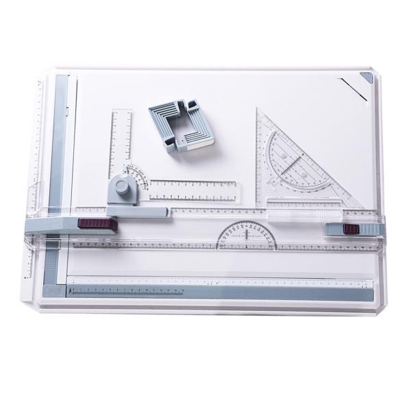 A3製図板57x37cmグラフィック製図テーブルドローテーブル計算尺 : STK