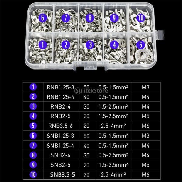 プライヤー付き320コールドプレス圧着端子ワイヤコネクタキットのセット｜stk-shop｜02