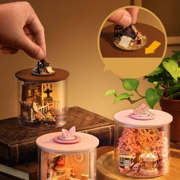 ドールハウス ミニチュア 魔法屋 DIY おもちゃ マジック ミニハウス