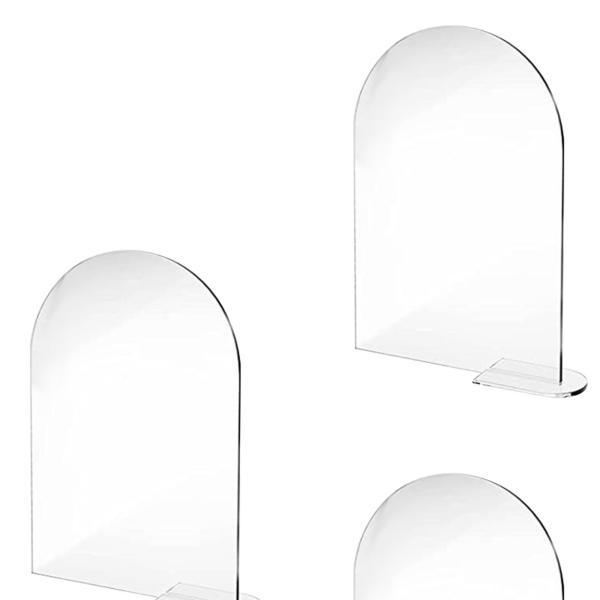 アクリル スタンド付き ブランク 型 ラウンドトップ シート DIY