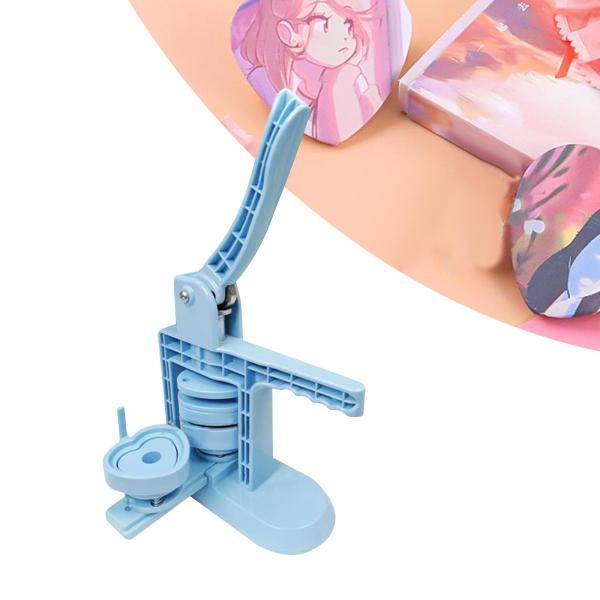 ボタン バッジ マシン ハート シェイプ スターター キット ピン DIY 用 ピン メイキング_3