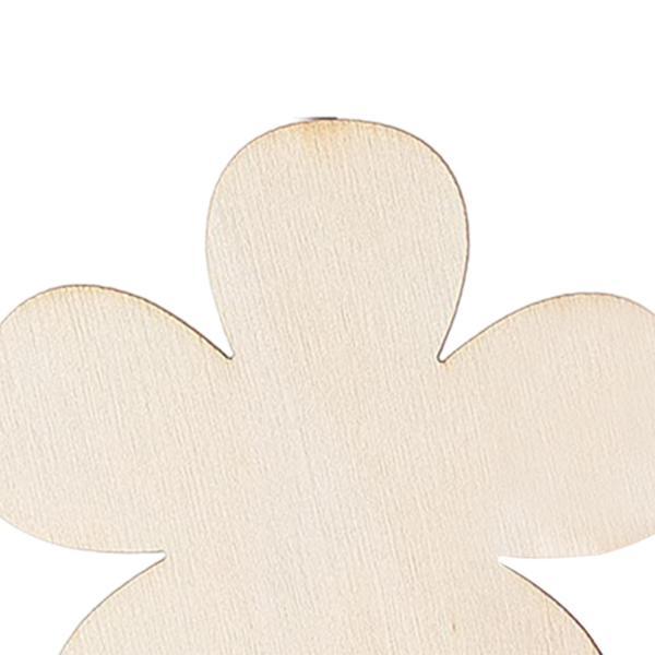 未完成の空白の木製コースター 30 個 木製プラーク 空白の花の形、木製スライス、誕生日、結婚式の絵画、クラフトホームデコレーション用｜stk-shop｜08