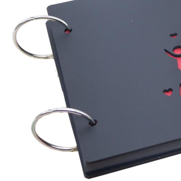 フォトアルバムスクラップブッキングメモリーブック 2 リング