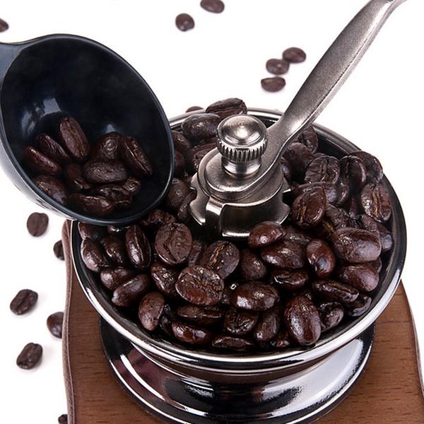 コーヒーミル 手挽き コーヒー豆 粉砕機 操作簡単 木製 古典的 手動