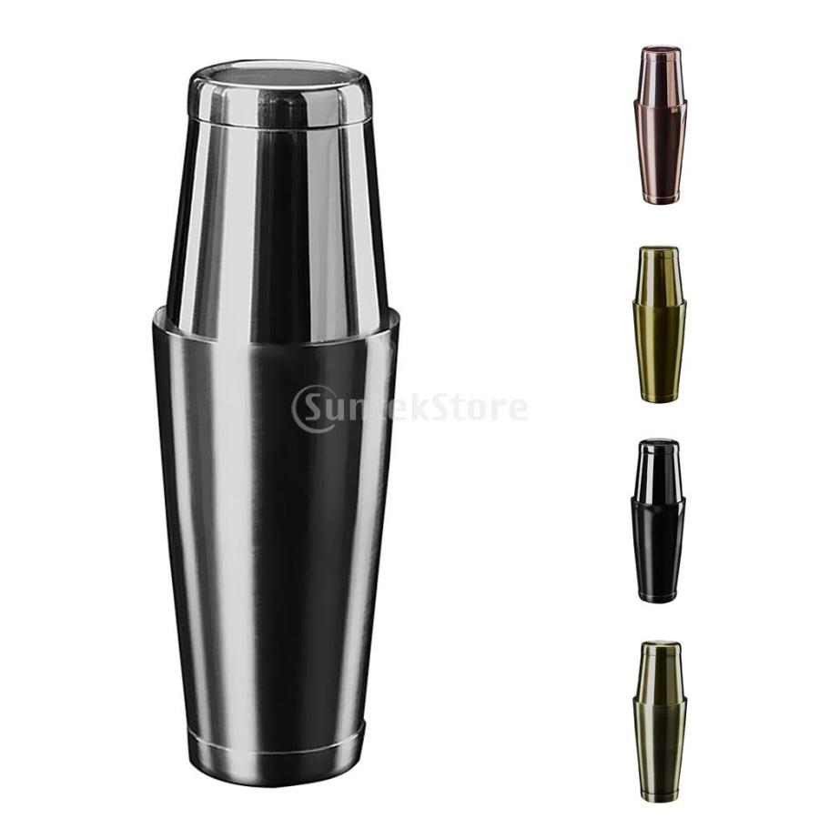 ワイン 酒 バー用 ステンレススチール カクテル シェーカー ボストン