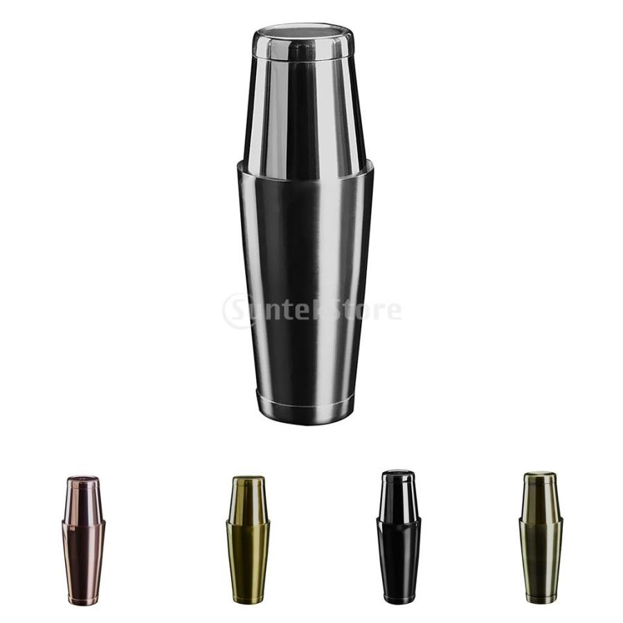 ワイン 酒 バー用 ステンレススチール カクテル シェーカー ボストン