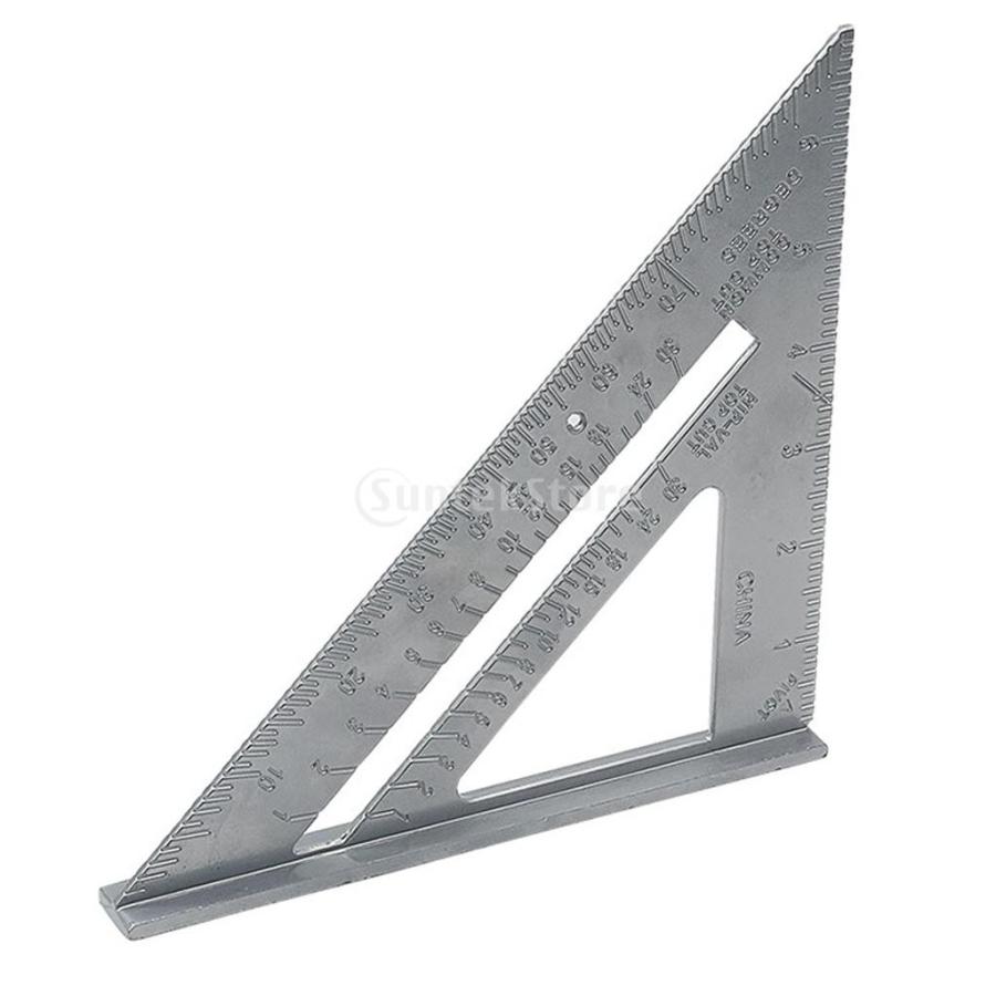 多機能 ステンレス 三角定規 約7インチ フレーミング メータースクエア