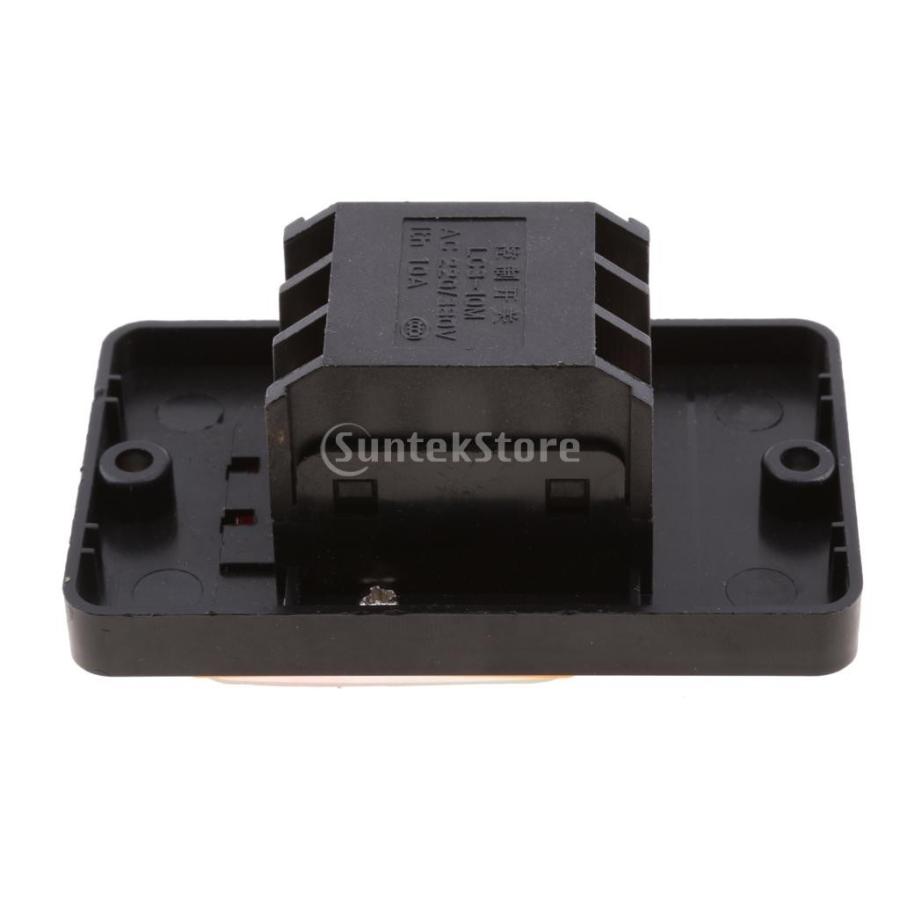スイッチ 防水カバー付き プッシュボタン 機械用 オン/オフ 380V 10A