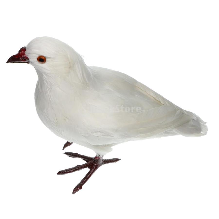 人工フェザー 鳩の装飾 現実的 鳥の置物 お庭 インテリア 芝生 店の窓 7種選択 - #1ホワイト・スタンド :60013466:STKショップ - 通販 - Yahoo!ショッピング 人工フェザー 鳩の装飾 現実的 鳥の置物 お庭 インテリア 芝生 店の窓 7種選択 - #1ホワイト・スタンド :60013466:STKショップ - 通販 - Yahoo!ショッピング