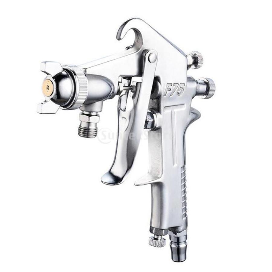 エアコンプレッサー スプレーガン 600ml 塗料カップ 家具 塗装 車補修 重力 フィード ペイントガン F 75 Stkショップ 通販 Yahoo ショッピング