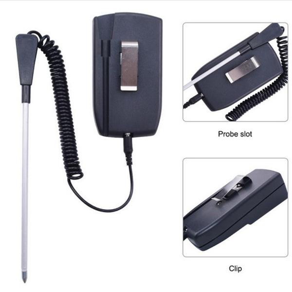 土壌酸度計 デジタル PHメーター ペーハー測定器 精密 ソーラーパワー プロ仕様 充電式|stk-shop|06