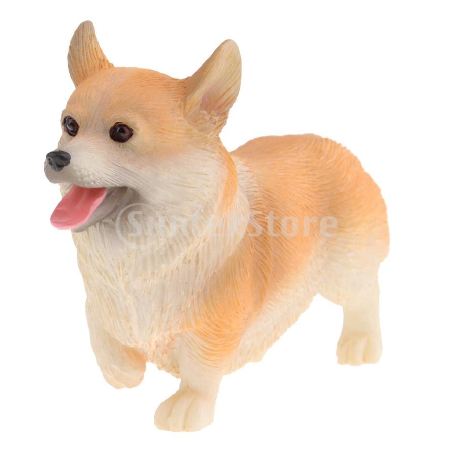 レジンクラフトスタンディングコーギー犬置物家の装飾グッズ黄色 Stkショップ 通販 Yahoo ショッピング