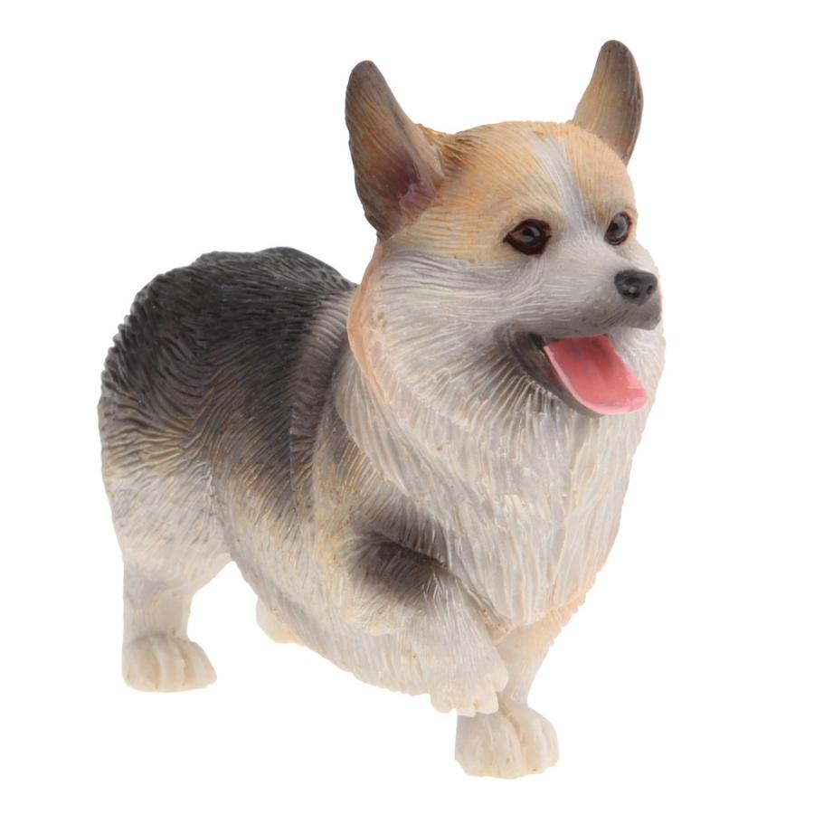 レジンクラフトスタンディングコーギー犬置物家の装飾グッズ三色 60023185 Stkショップ 通販 Yahoo ショッピング