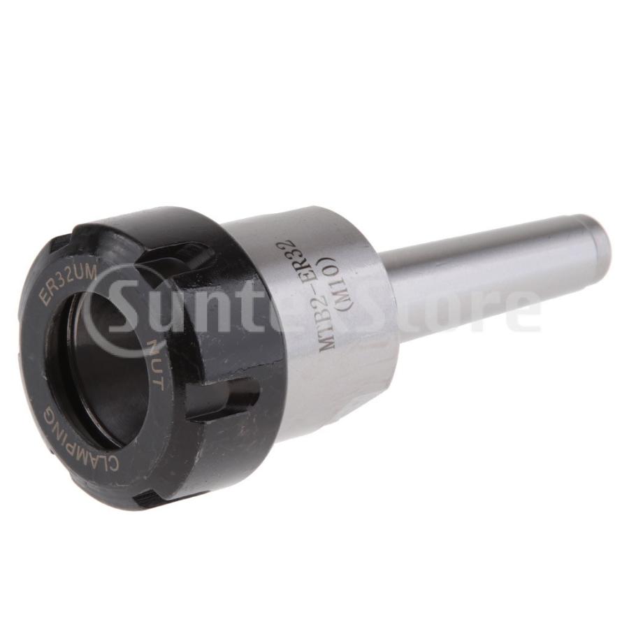 CNC旋盤フライス加工用MT2 ER32コレットチャックホルダーツール 