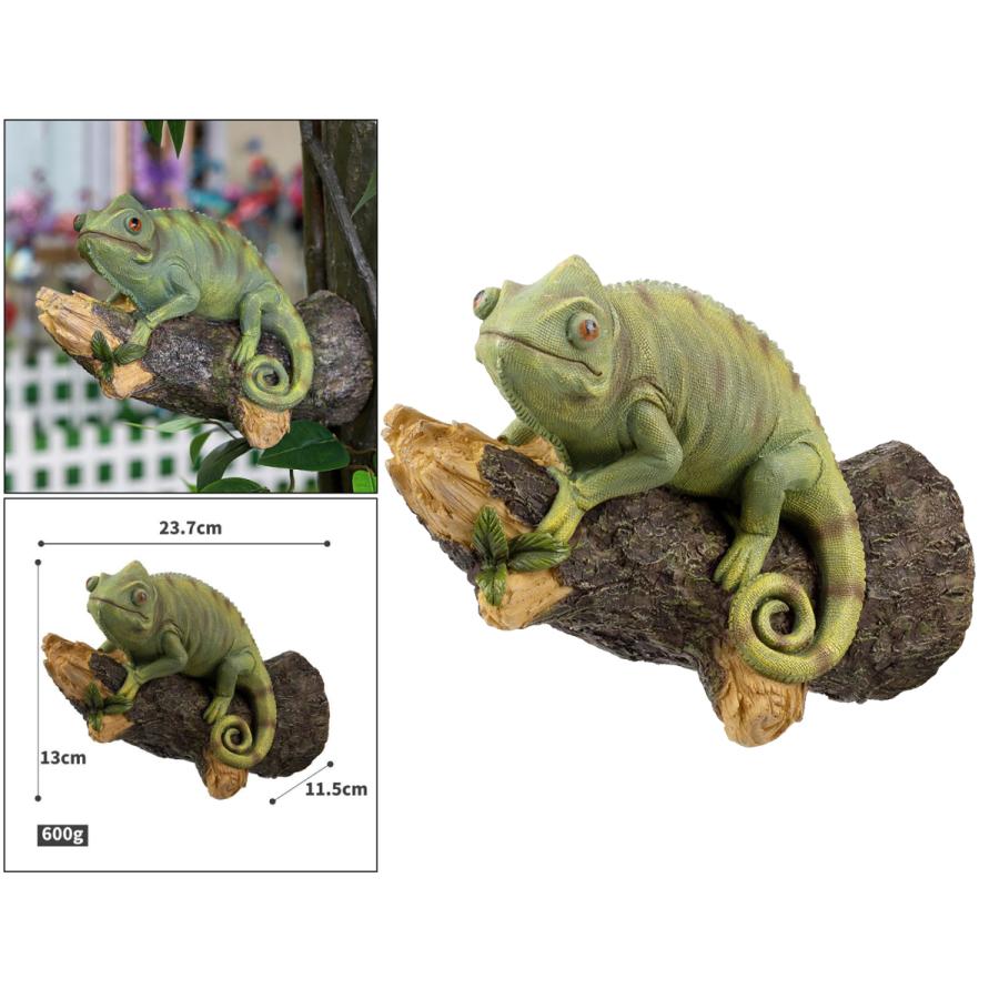樹脂置物カメレオン木彫刻フィギュアトカゲ像inddoor & 樹脂置物カメレオン木彫刻フィギュアトカゲ像inddoor &