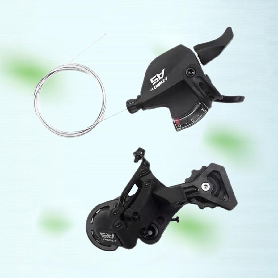 マウンテンバイクリアディレイラー & 右シフターgearブレーキレバー.簡単にインストールおよび削除する 60035285STKショップ