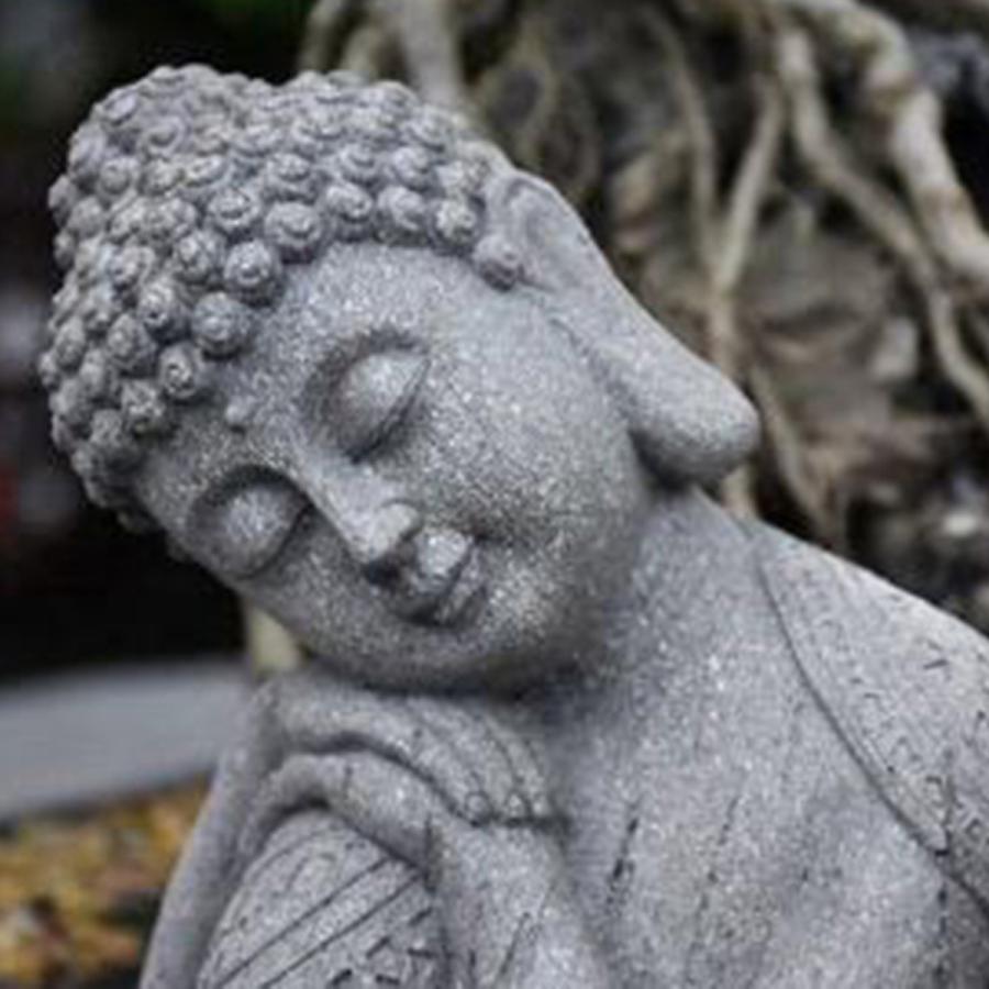 大仏.瞑想タイ釈迦牟尼睡眠置物彫刻樹脂クラフト.デスクトップホーム