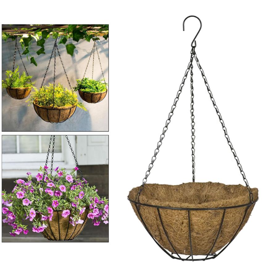 ハンギングポットの吊り下げをセリアのチェーンフックに交換してみた ミドリノテ プラスチック温室フックハンギングクリップハンギングフック植物花ハンガー Foirephoto Bievre Com