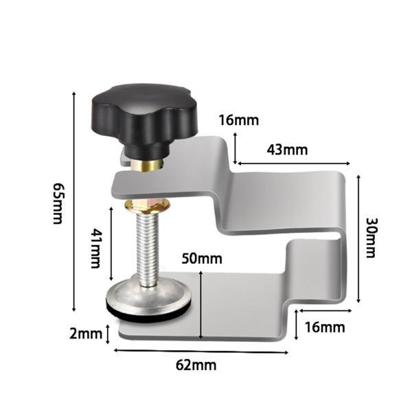 ポータブルキャビネット取り付けクランプ 調節可能なハードウェアキャビネットクランプ パネル固定クリップ 木工クランプ テーブル用 木工キャビ｜stk-shop｜08
