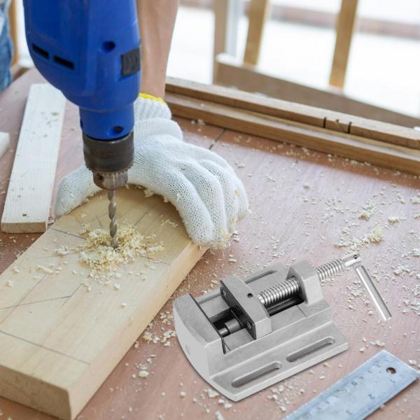 ボール盤万力平行ジョーバイスポータブルモデルユニバーサルテーブルツール万力ミニ彫刻ツール建築作業 DIY のこぎり平行テーブル万力 |  | 02