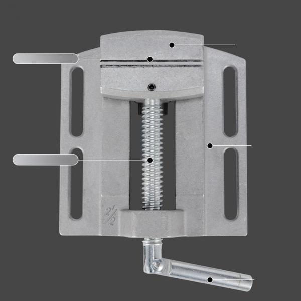 ボール盤万力平行ジョーバイスポータブルモデルユニバーサルテーブルツール万力ミニ彫刻ツール建築作業 DIY のこぎり平行テーブル万力 |  | 07