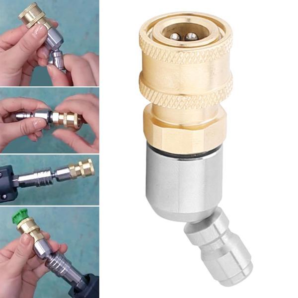 高圧洗浄機カプラー 1/4 インチクイックコネクト交換耐久性のある洗車