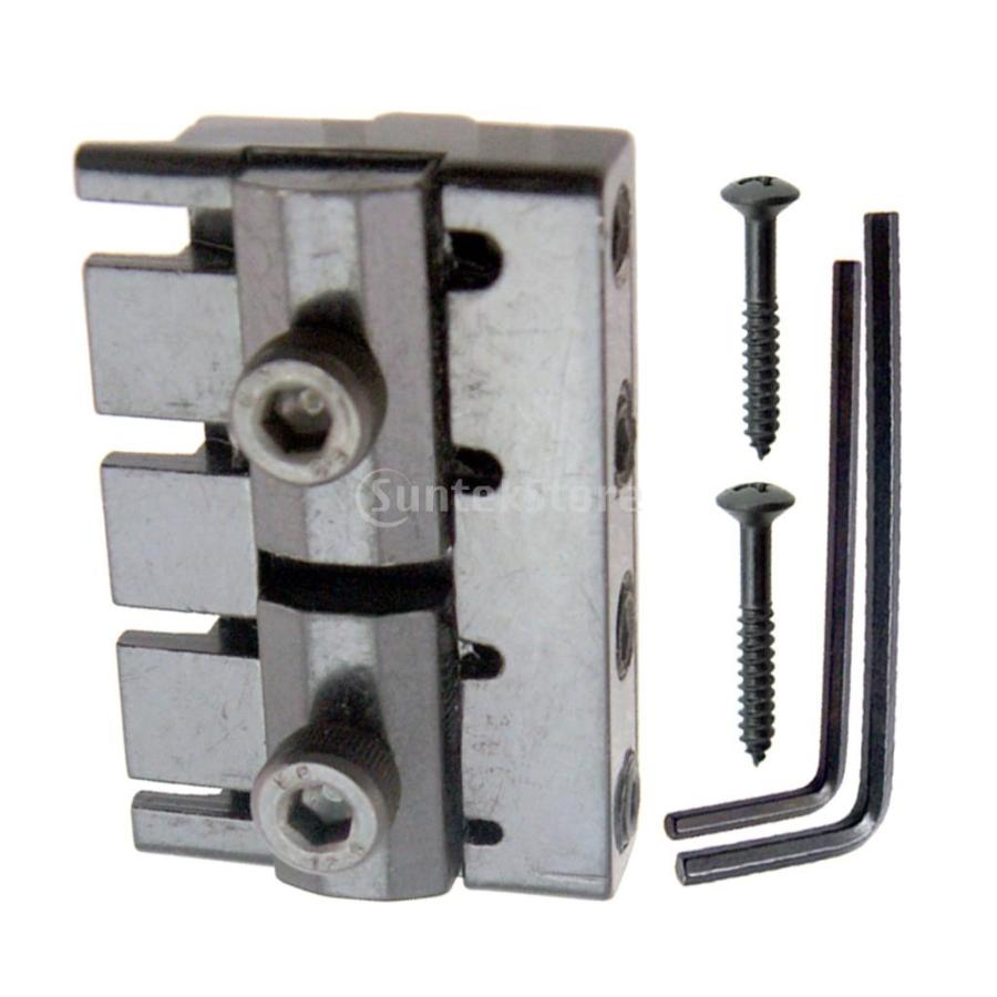 エレクトリックベース ギター ロックナット 六角レンチ 取り付けネジ