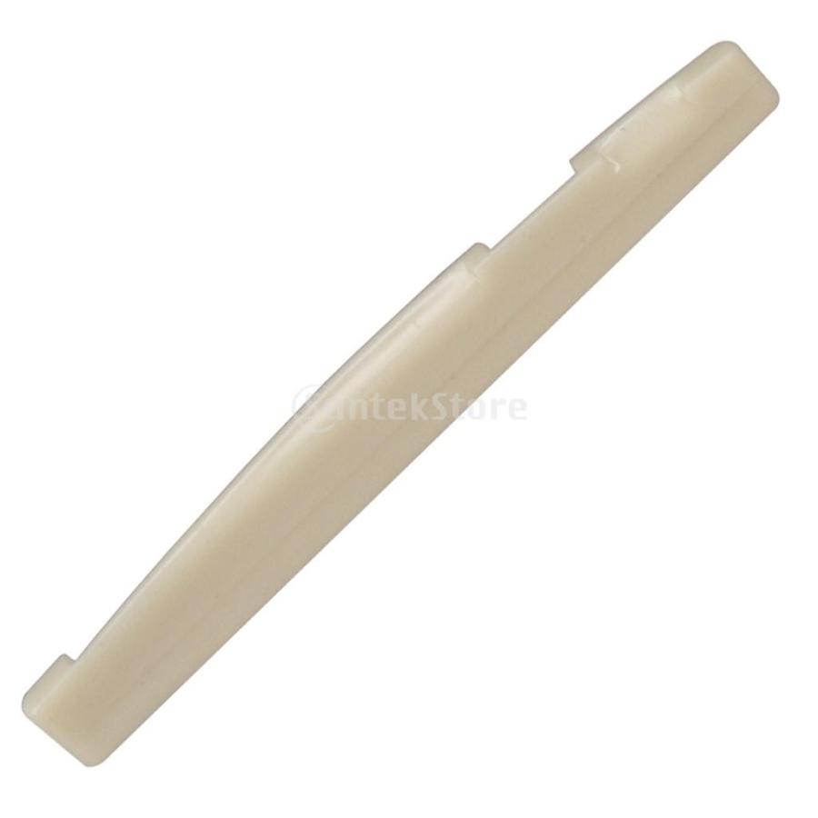 約20本 アコースティックギター ブリッジサドル 72x3x9mm プラスチック 弦楽器 アクセサリー 全3色 - ホワイト|stk-shop|04