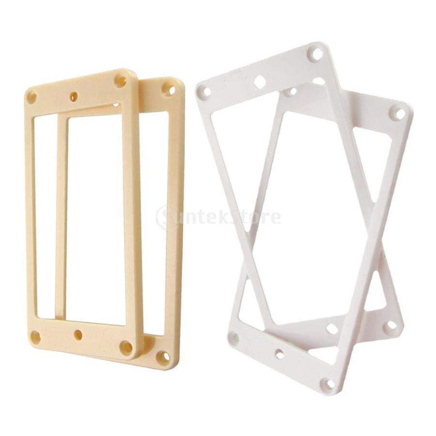 プラスチック ギター ハムバッカー ピックアップ サラウンドリング