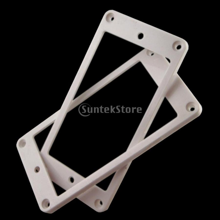 プラスチック ギター ハムバッカー ピックアップ サラウンドリング