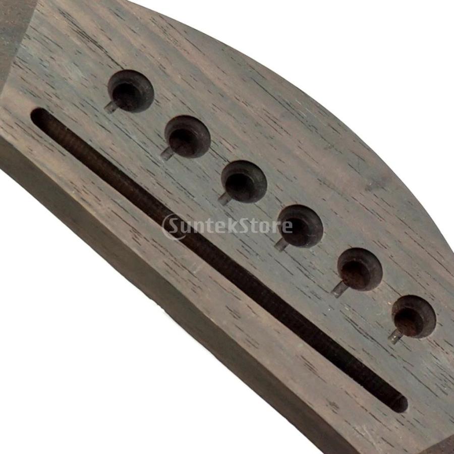 ローズウッド サドルスルー ギターブリッジ アコースティックギター用