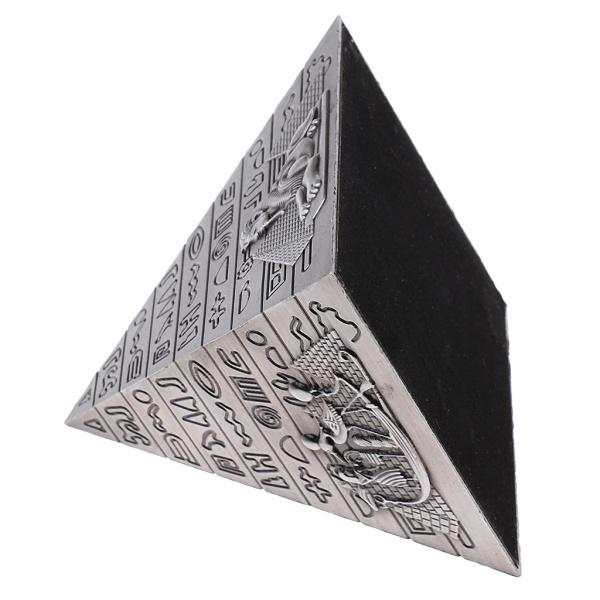金属の手工芸品エジプトのピラミッドの建物モデル本棚飾りグレー｜stk-shop｜04